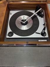 1968 Ultra  Vintage Portable Record Player, Integrated Speaker