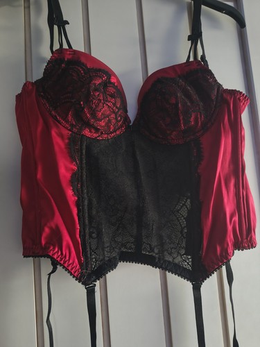 Amore red and black basque - basque, 34a
