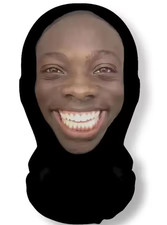 Funny 3D Printed Full Face