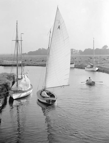 Dinghy sailing the - dinghy,