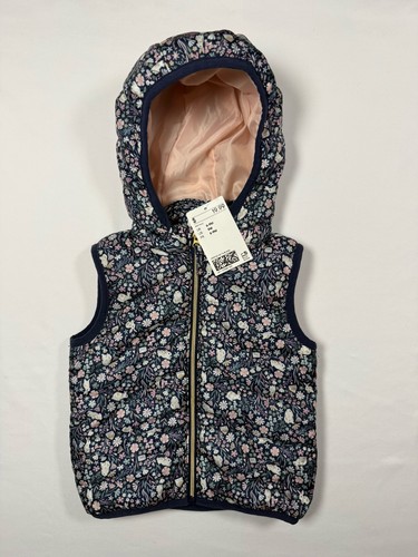 Nwt toddler floral puffer - nwt, h&m