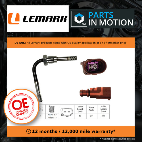 Exhaust temperature sensor - temperature,