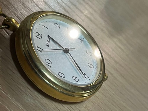 Seiko pocket watch 1998 used - seiko,