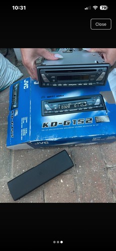 Jvc car stereo - jvc, cd
