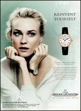 2012 Jaeger-LeCoultre caliber 967A watch beautiful woman photo print ad XL13