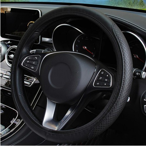 Black leather car - 15", pu