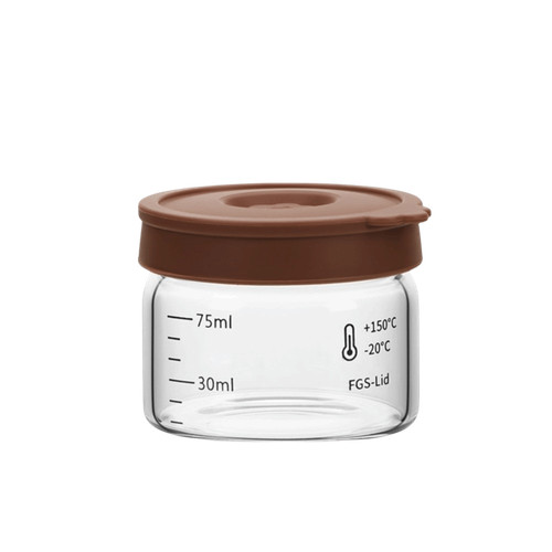 Glass storage jar - storage, with