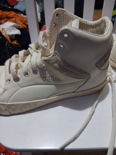 Alexander mcqueen cream white - mcqueen,