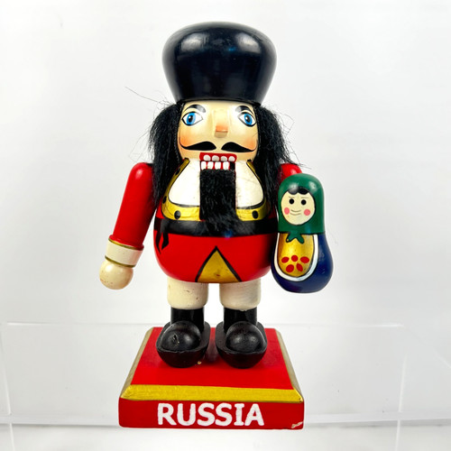 Vintage mini russia soldier - vintage, 6"