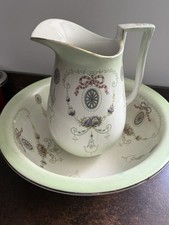 Jug, Wash Basin And Soap Dish