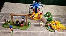  Playmobil Children playing at the Swings Park