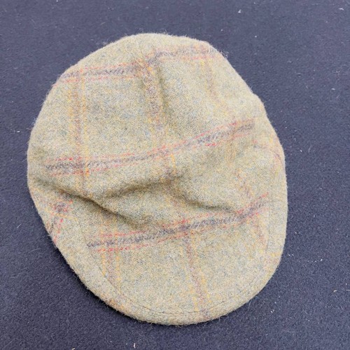 Men green plaid driver - plaid, cap