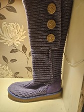 UGG Classic purple Knit Tall