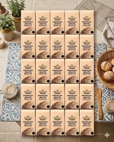 Premium white bread mix 500g - bread,