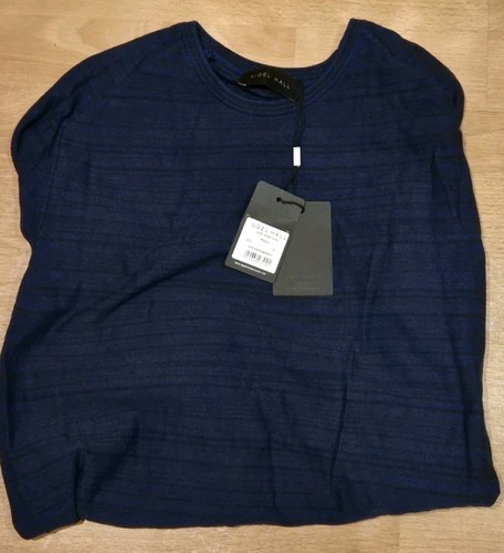 Nigel hall navy black stripe - black,