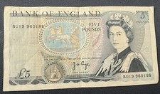 Bank england five pound - bank, of