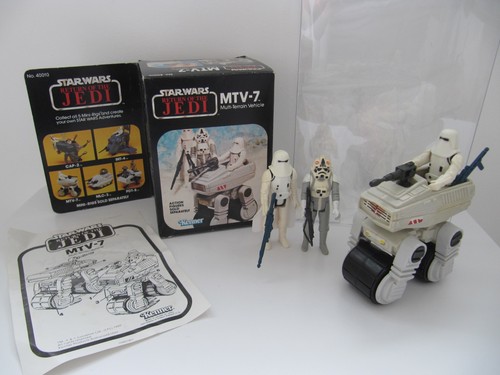 Vintage star wars mtv - mtv-7., rotj