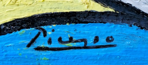 Pablo picasso oil painting - pablo,