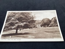 old Staffordshire Picture Postcard ilam Hall From Golf Course ,trees Etc