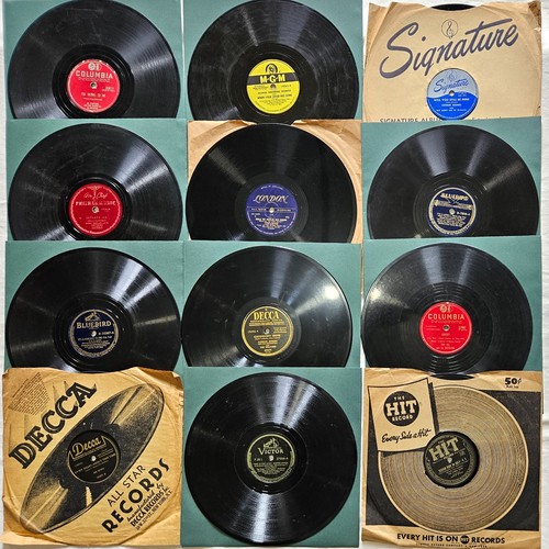 Twelve rpm records - 78,
