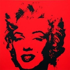 ANDY WARHOL GOLDEN MARILYN