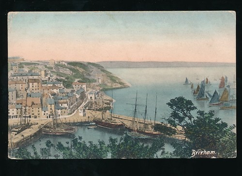 Devon brixham harbour fishing - brixham,