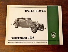 POCHER ORIGINAL ROLLS ROYCE