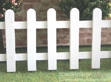 White picket garden fence - garden,