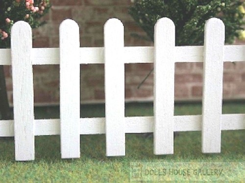 White picket garden - white,