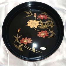 Gold Maki-e Round Tray