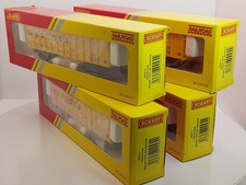 4 X Hornby R60311 Wascosa Bogie Tippler Wagons - Immaculate Boxed Condition