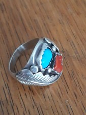 Native Turquoise Coral Navajo