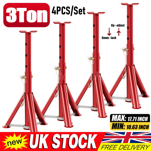 4pcs axle stands floor - jack, 3