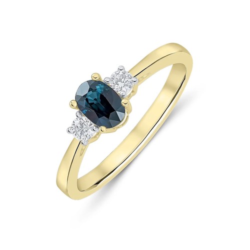 9ct yellow gold oval - 9ct,