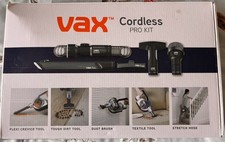 VAX cordless pro kit New