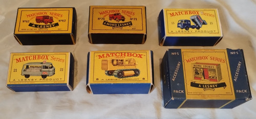Lot boxed 50s - boxed, 50s/60's