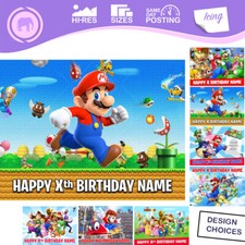 Super Mario Cake Topper