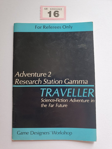 Traveller rpg adventure - rpg,