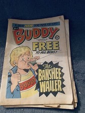 vintage 1981 buddy comics x 7 