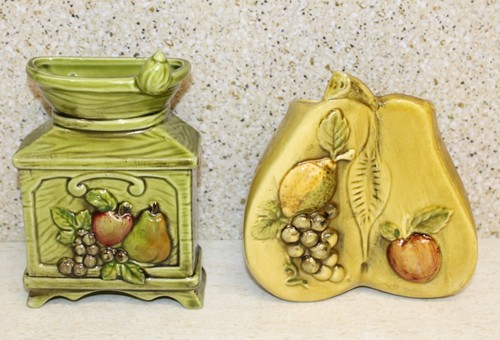 Vtg lefton yellow pear 3851 - lefton®,