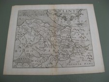 100% ORIGINAL FLINTSHIRE MAP