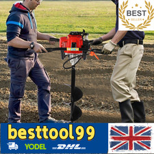 2-Man Petrol Earth Auger Fence
