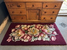 Vintage Rug, Handhooked