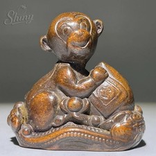 Antique Bronze Monkey Statue