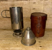 WW1 Military Campaign Field Stove Cooker In Leather Case By Henry Loveridge