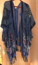 XL Shrug/shawl, beaded