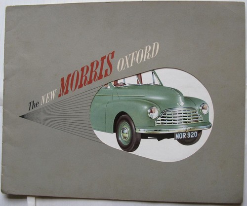 Morris oxford saloon car - morris,