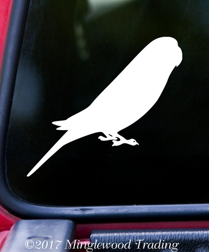 Budgie vinyl sticker - budgie,