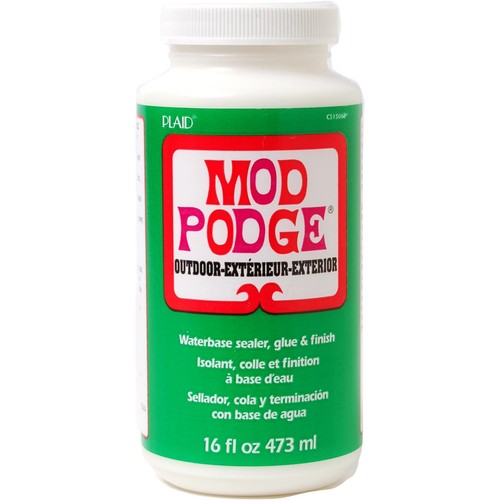 Mod podge outdoor water - -,