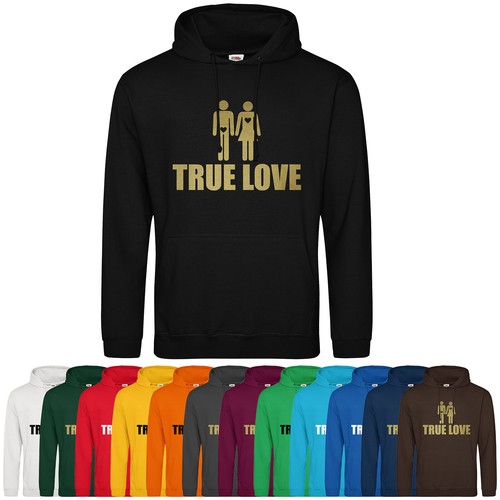 True love hoodie hooded - love,